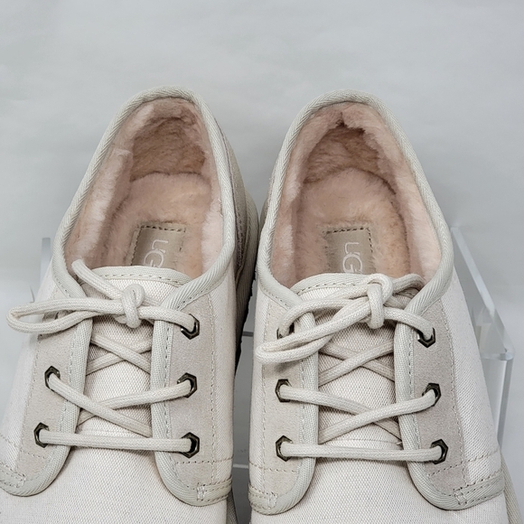 UGG Australia 1129070 Whitecap Low Canvas Shoes Mens Size 12 NEW - Picture 10 of 12